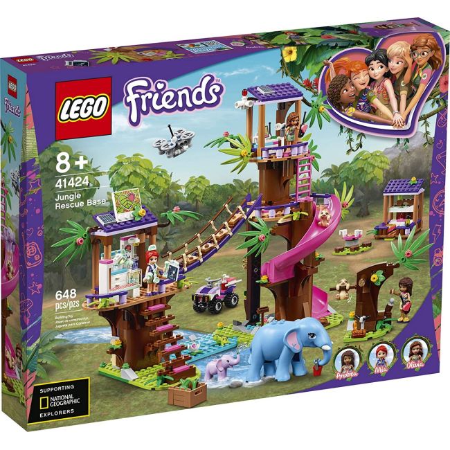 LEGO FRIENDS  BAZA DE SALVARE DIN JUNGLA 41424 VIVLEGO41424