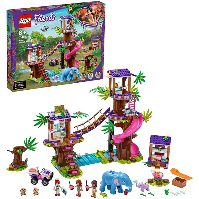 LEGO FRIENDS  BAZA DE SALVARE DIN JUNGLA 41424 VIVLEGO41424