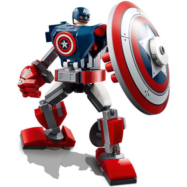LEGO SUPER HEROES ARMURA DE ROBOT CAPITANUL AMERICA 76168 VIVLEGO76168