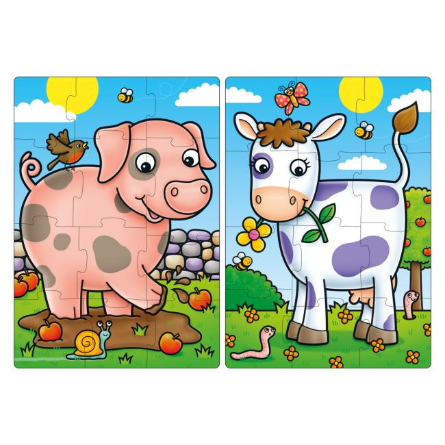Puzzle Primii Prieteni de la Ferma FIRST FARM FRIENDS - OR292