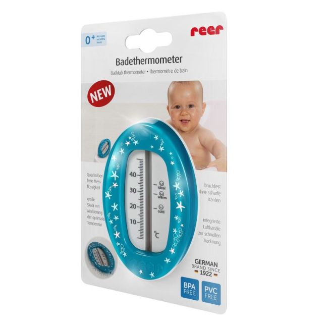 Termometru de baie albastru REER 24113