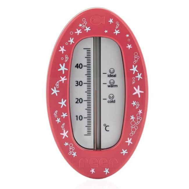 Termometru de baie oval red-berry Reer 24114