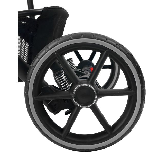 Carucior copii 3 in 1, reversibil, 0-36 luni, Bexa Line Black PJBL6