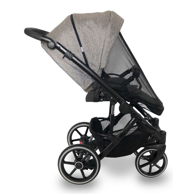 Carucior copii 3 in 1, reversibil, 0-36 luni, Bexa Line Black PJBL6