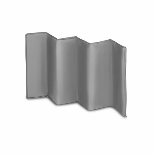 Lionelo - Patut pliant cu un nivel Stefi Concrete din Metal, Poliester, 120x60 cm, Gri BYNLO-STEFI_GREY_MULTICOLOR