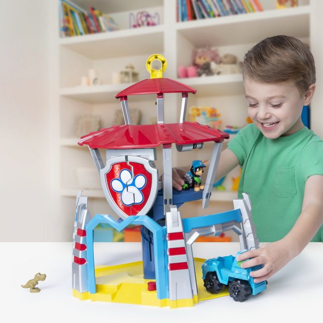 PATRULA CATELUSILOR TURNUL DE CONTROL DINO CU VEHICUL SI CATELUS EXCLUSIV REX VIV6059295