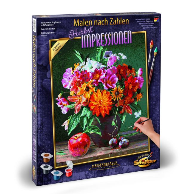KIT PICTURA PE NUMERE SCHIPPER IMPRESII DE TOAMNA VIV609130778