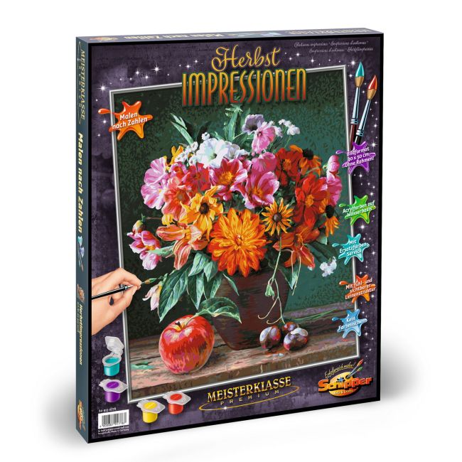 KIT PICTURA PE NUMERE SCHIPPER IMPRESII DE TOAMNA VIV609130778
