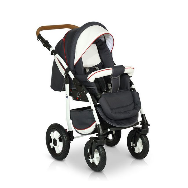 Krausman - Carucior 3 in 1 Ride Dark Grey 1373