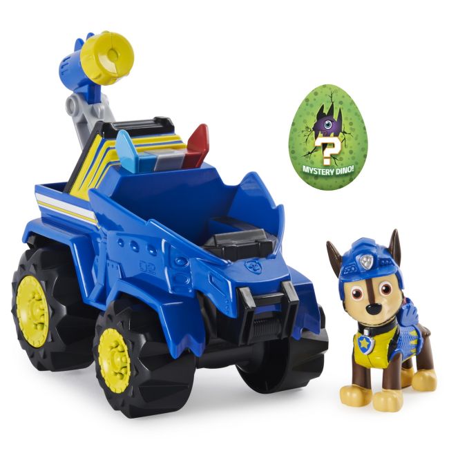 PATRULA CATELUSILOR SET VEHICUL CU CATELUS CHASE SI FIGURINA DINO SURPRIZA VIV6056930_20124740