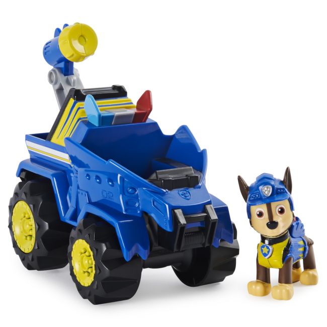 PATRULA CATELUSILOR SET VEHICUL CU CATELUS CHASE SI FIGURINA DINO SURPRIZA VIV6056930_20124740