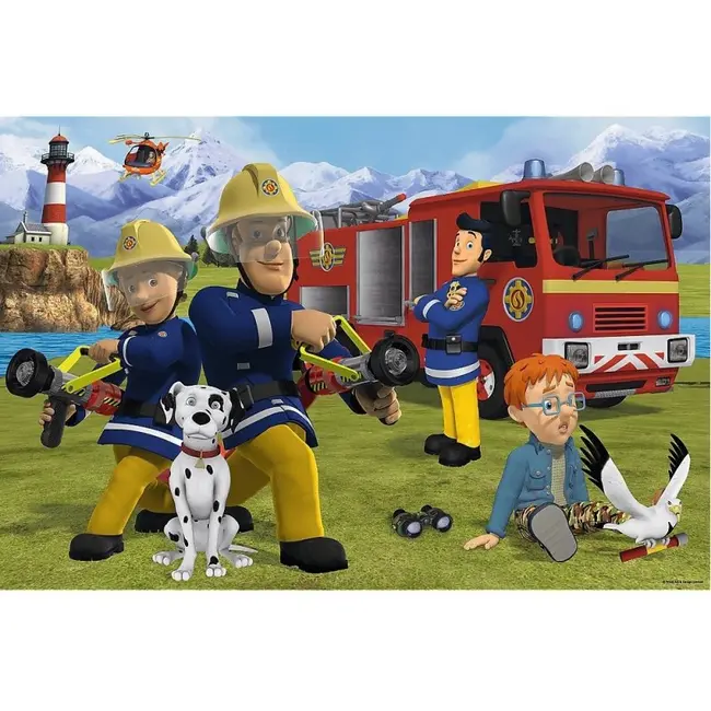 PUZZLE TREFL 15 MAXI POMPIERUL SAM IN ACTIUNE VIV14333
