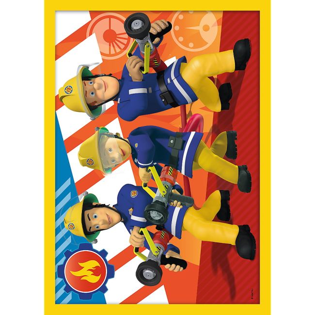 PUZZLE TREFL 4IN1 AJUTOARELE POMPIERULUI SAM VIV34373