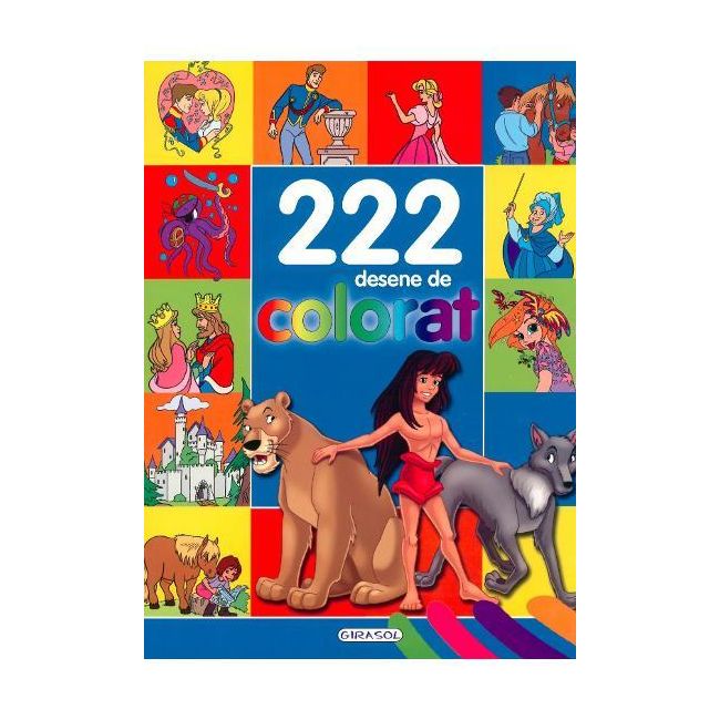 222 desene de colorat