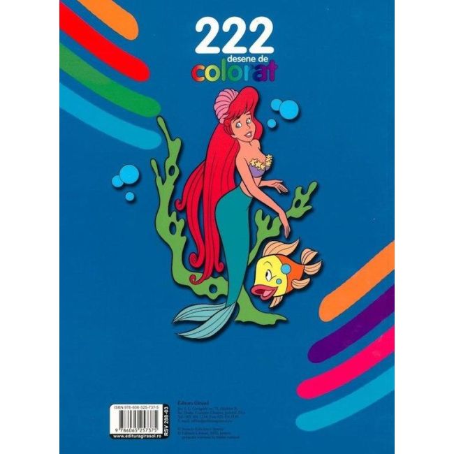 222 desene de colorat