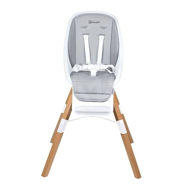 BabyGo - Scaun de masa 360° Carou, Alb BBBBGO-5752