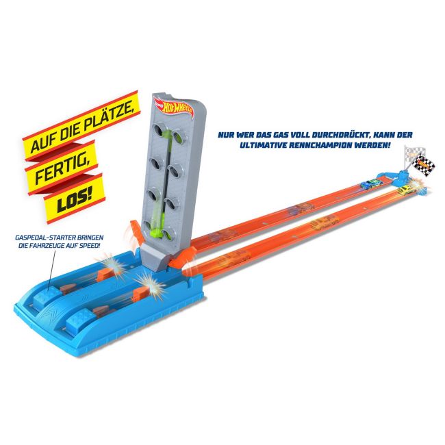 HOT WHEELS LANSATOR CU MASINUTA PISTA PENTRU ACCELERATII MAXIME VIVMTGBF81_GBF82