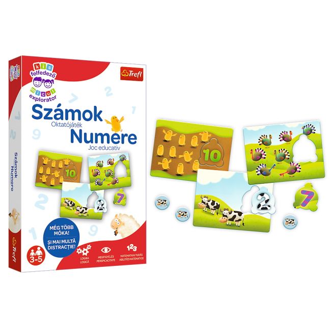 JOC EDUCATIV INVATA NUMERELE MICUL EXPLORATOR VIV01982