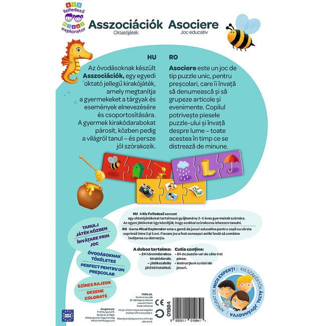 JOC EDUCATIV INVATA PRIN ASOCIERE MICUL EXPLORATOR VIV01984