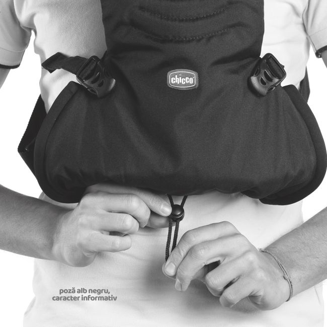 Marsupiu ergonomic Chicco Easy Fit, Geometric (Gri), 0luni+ - CHC79154-8_GEOMETRIC