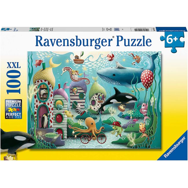 PUZZLE ANIMALE SUBACVATICE, 100 PIESE - ARTRVSPC12972