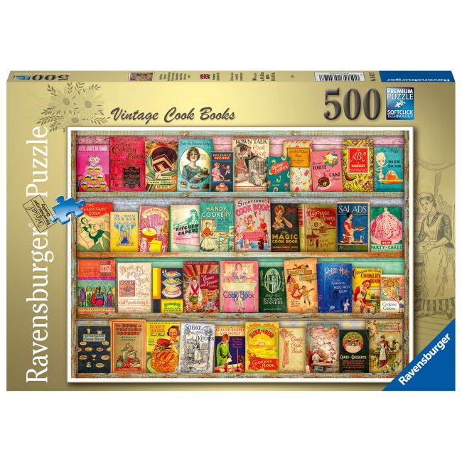PUZZLE CARTI DE GATIT DE EPOCA, 500 PIESE - ARTRVSPA16412