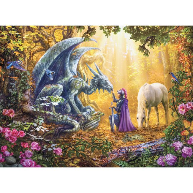 PUZZLE DRAGON, 500 PIESE - ARTRVSPA16580