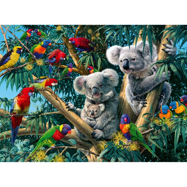 PUZZLE KOALA IN COPAC, 500 PIESE - ARTRVSPA14826
