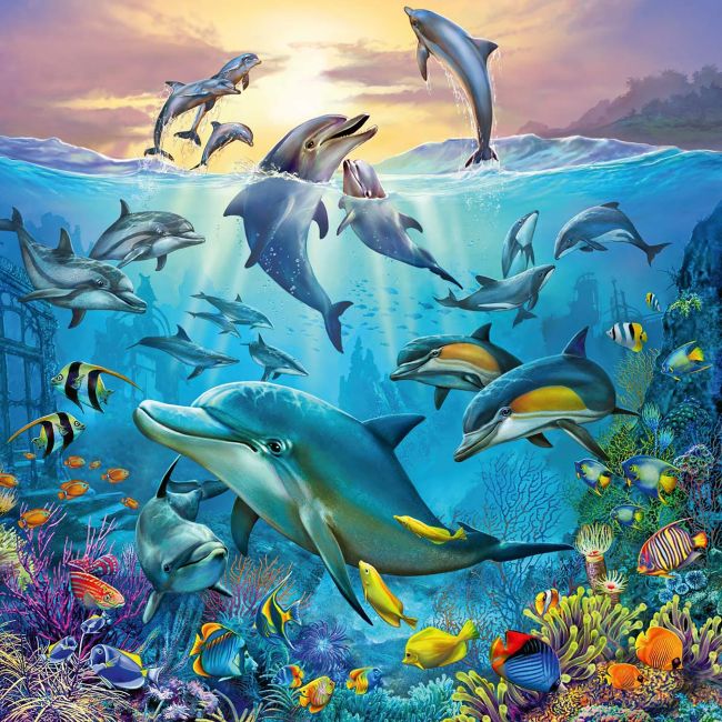 PUZZLE LUMEA SUBACVATICA, 3x49 PIESE - ARTRVSPC05149