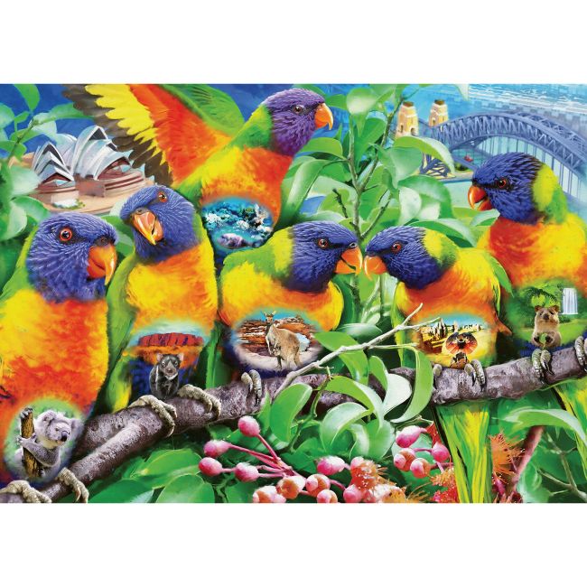 PUZZLE TINUTUL LORIINILOR, 1000 PIESE - ARTRVSPA16815