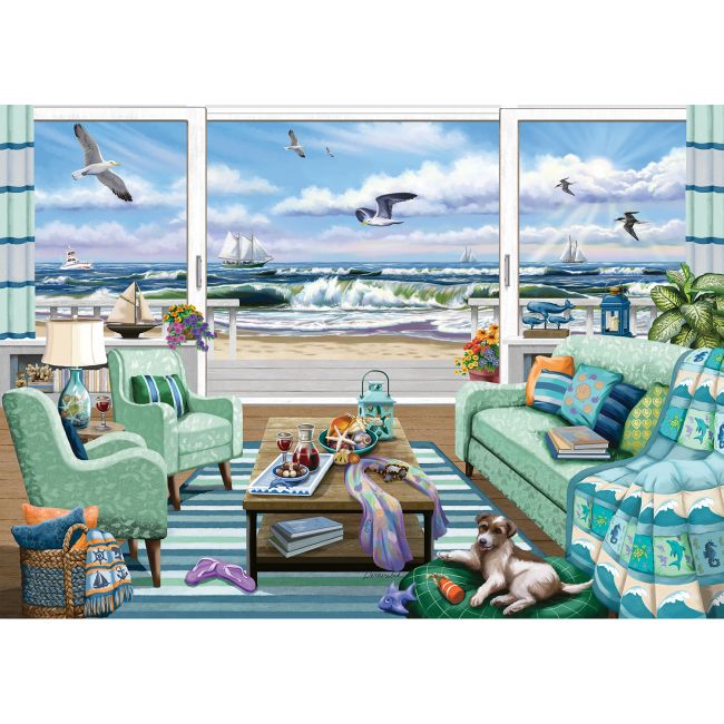 PUZZLE VEDERE LA PLAJA, 1000 PIESE - ARTRVSPA16817