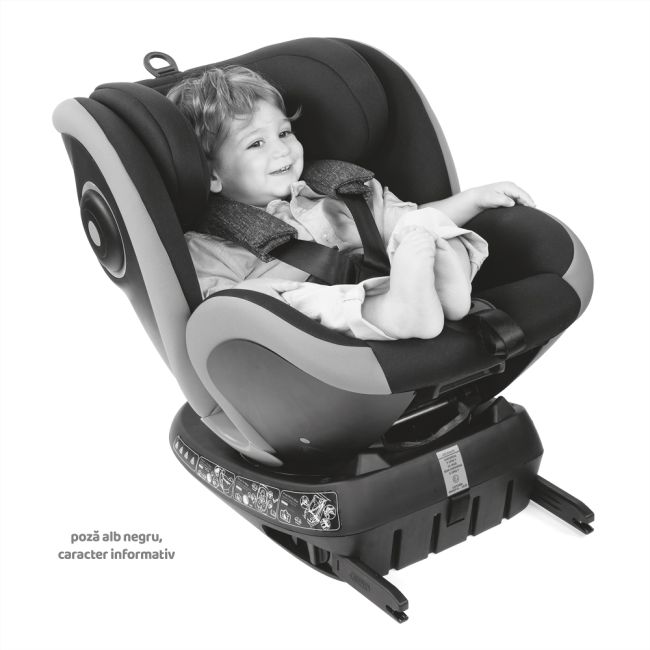 Scaun auto isofix rotativ Chicco Seat4Fix, IndiaInk (Albastru), grupa  0+/1/2/3, 0-36Kg CHC79860-8_INDIA INK