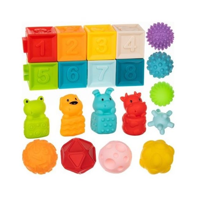 Set 20 jucarii moi bebelusi Iso Trade MY17540 BBJMY17540_Initiala