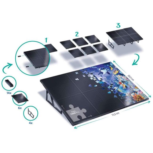 TABLA PENTRU ASAMBLARE PUZZLE 72x51CM - ARTRVSPA17976