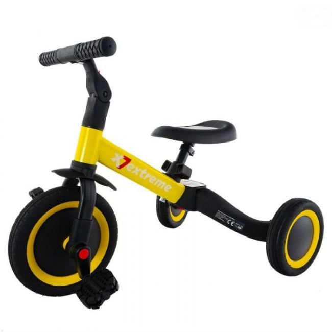 Tricicleta 4 in 1 extreme eurobaby tr001 - galben edeeb121yellow