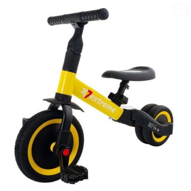 Tricicleta 4 in 1 extreme eurobaby tr001 - galben edeeb121yellow