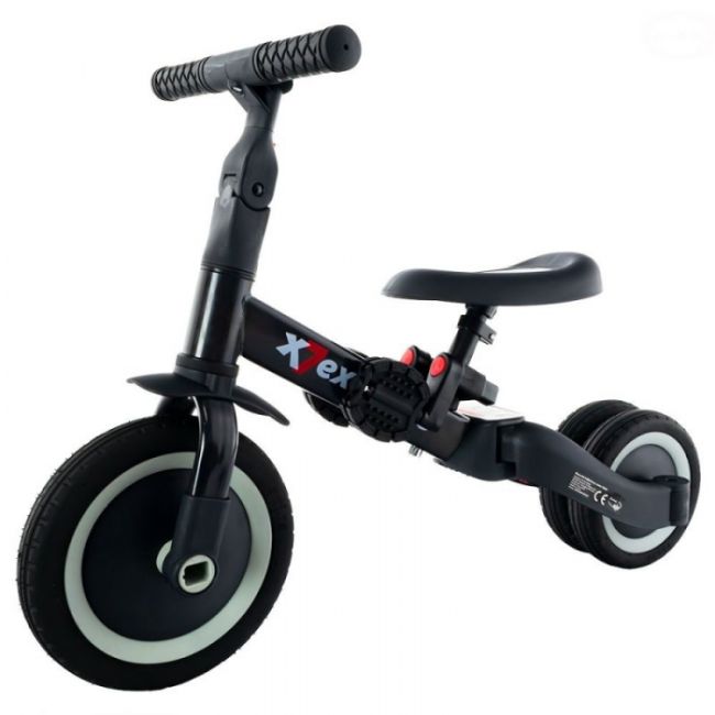 Tricicleta 4 in 1 extreme eurobaby tr001 - negru edeeb121black