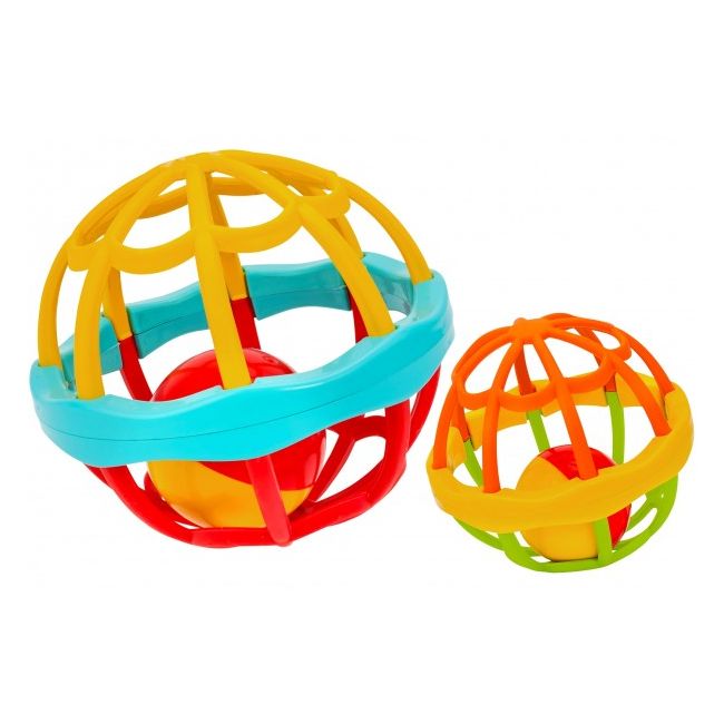 Minge cu zornaitoare pentru bebelusi Globo  - SOLGL40402