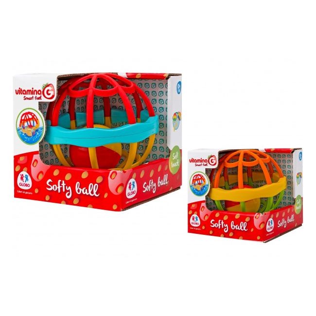 Minge cu zornaitoare pentru bebelusi Globo  - SOLGL40402