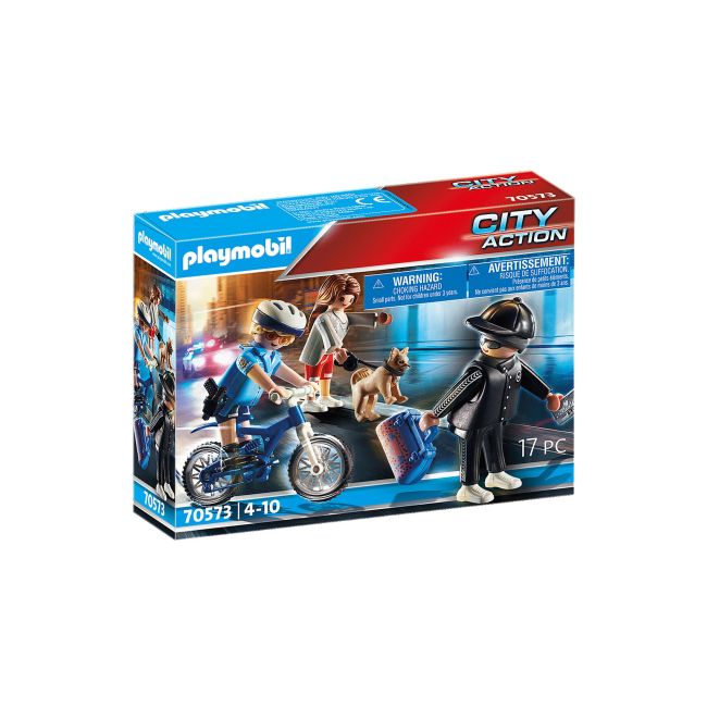 POLITIST PE BICICLETA SI HOT - ARTPM70573