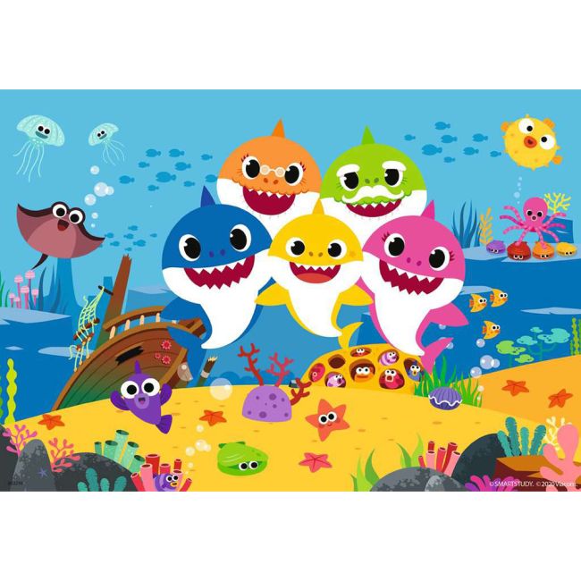 PUZZLE BABY SHARK, 2x24 PIESE - ARTRVSPC05124