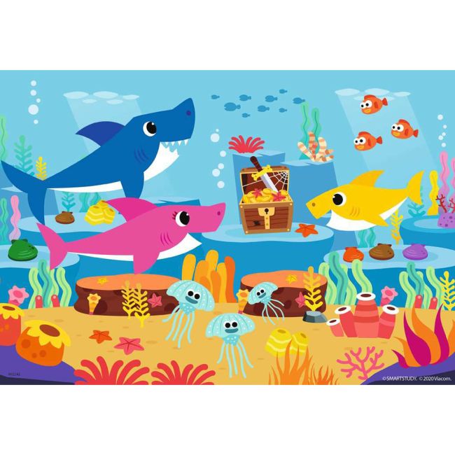 PUZZLE BABY SHARK, 2x24 PIESE - ARTRVSPC05124