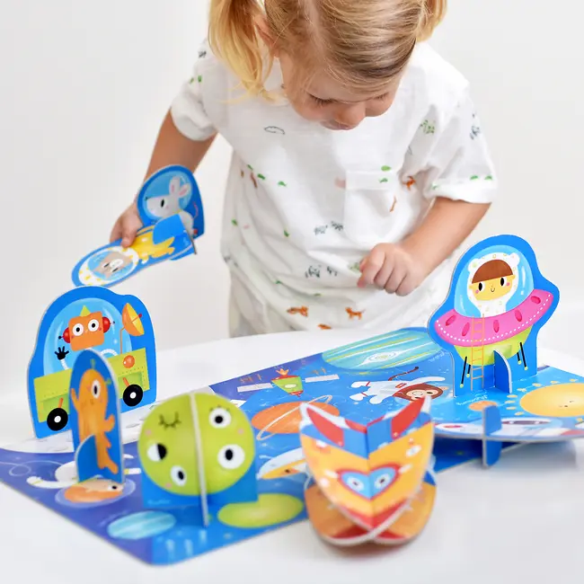 Puzzle educativ - Descopera Spatiul, 20 piese, 48x32cm Banana Panda BP49043 BBJBP49043_Initiala