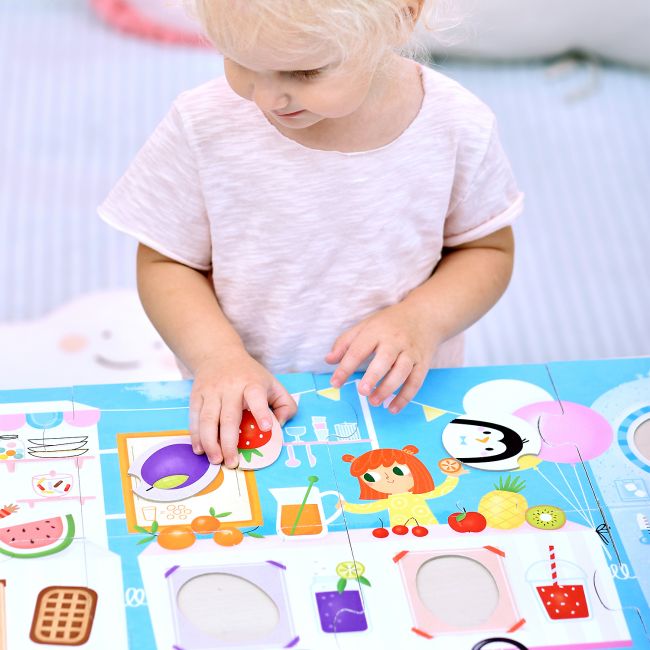 Puzzle Food Truck, 23 piese, 98x33cm Banana Panda BP49045 BBJBP49045_Initiala