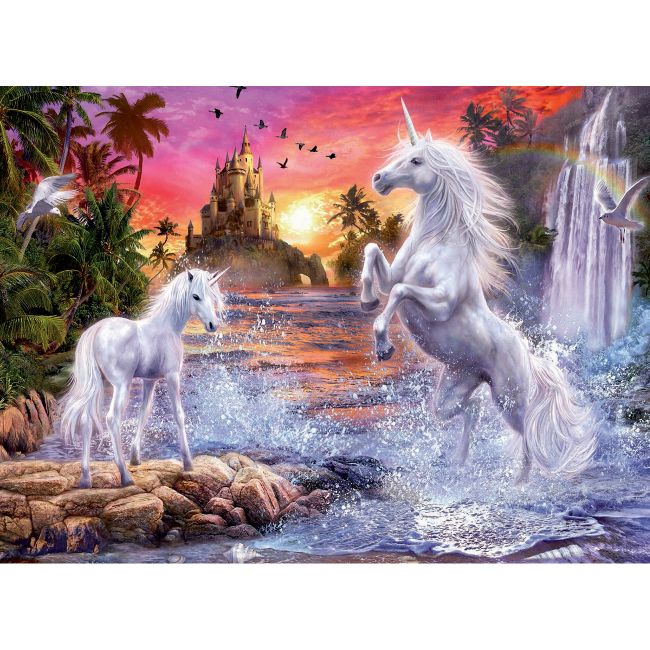 PUZZLE UNICORNI LA RAU, 500 PIESE STARLINE - ARTRVSPA14873