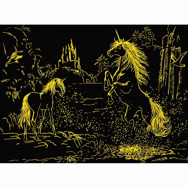 PUZZLE UNICORNI LA RAU, 500 PIESE STARLINE - ARTRVSPA14873
