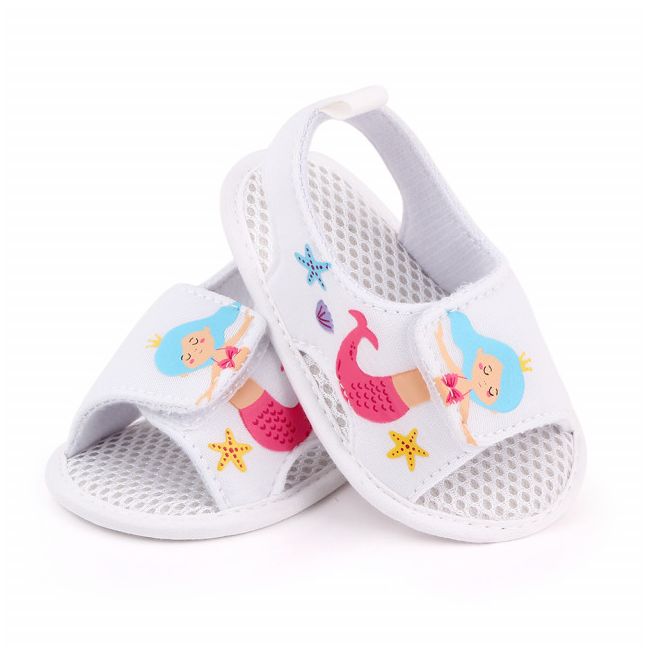 Sandalute albe pentru fetite - Sirena MBD2534-3-SA3(ac8)