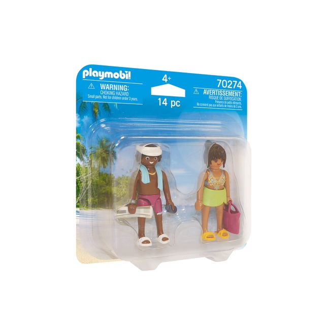 SET 2 FIGURINE CUPLU LA PLAJA - ARTPM70274