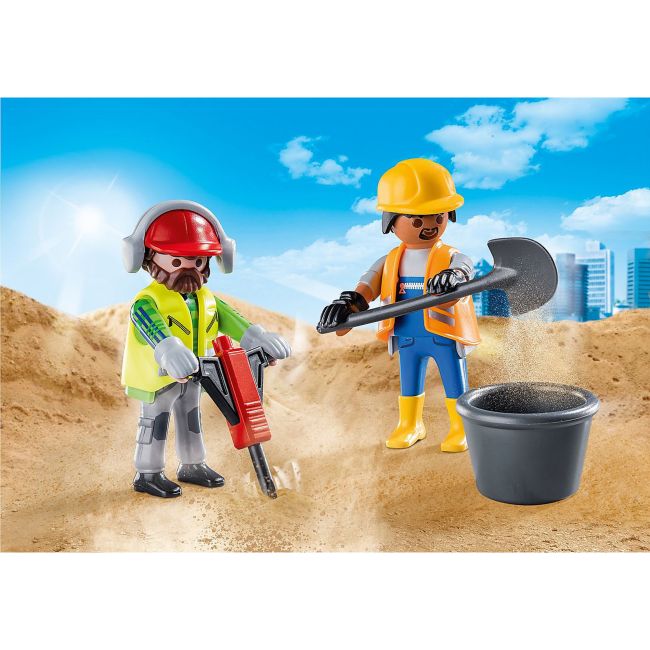 SET 2 FIGURINE MUNCITORI IN CONSTRUCTII - ARTPM70272