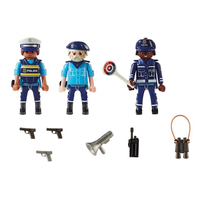 SET 3 FIGURINE POLITISTI - ARTPM70669